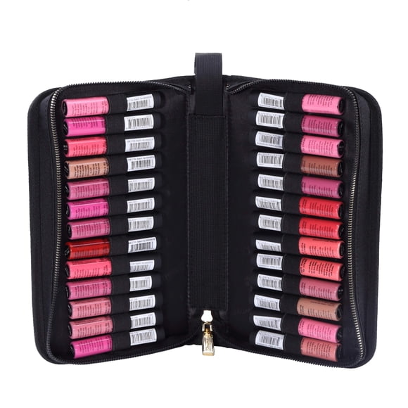 Bolsa organizadora de pintalabios ROWNYEON con 22 ranuras