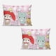 thumbnail image 2 of Littleforestfellow 3-Piece Bedding Set For Kids Boys Girls Adult Cartoon Warm Cute Fashion Holiday Present Gift Bed Sheets, 2 of 5