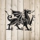 thumbnail image 4 of Plantilla Stencil Revolution Dragón Medieval, 4 of 5