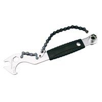 Magideal - Herramienta De Extracción De Rueda Libre Multiusos Para Bicicleta, Llave De Pedal Con Cadena De Acero, Duradera Para Casete De Bicicleta De Carretera