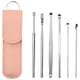 thumbnail image 1 of Ear Cleaner Wax Removal Tool Earpick Sticks Earwax Remover Curette Spiral Spring Round Head Round Reusable Cleaner Unisex Health, 1 of 3