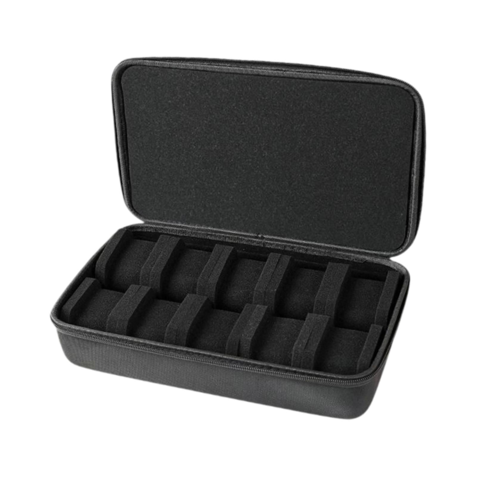 Magideal - Caja De Estuche De Viaje Para Reloj, Estuche De Exposición Para Reloj, Soporte De Exhibición Portátil, Caja De Reloj Para Hombre Y Mujer, Estuche De