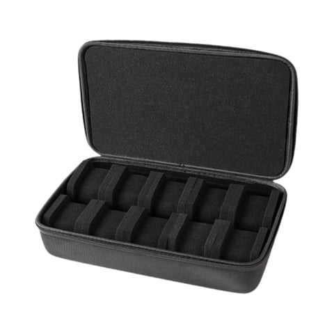 Magideal - Caja De Estuche De Viaje Para Reloj, Estuche De Exposición Para Reloj, Soporte De Exhibición Portátil, Caja De Reloj Para Hombre Y Mujer, Estuche De