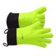 thumbnail image 1 of Guantes de barbacoa de silicona GEEKHOM con soporte para ollas, 35 cm, impermeables, 1 of 8