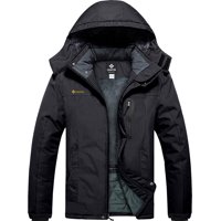 Chaqueta De Invierno Gemyse Para Hombre, Esquí, Nieve, Impermeable Y Resistente Al Viento, Color Neg