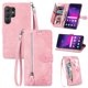 thumbnail image 1 of Para Samsung Galaxy S26 Ultra 5G Funda de 6.9 Pulgadas, Billetera para Mujer Hombres, Duradera de Cuero PU Magnética con Tapa, Correa de Cordón, Correa de Muñeca con Cierre, Tarjetero, Billetera,, 1 of 10