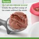 thumbnail image 2 of Cuchara para helado Tovolo, inclinable y antideslizante, color blanco, 2 of 6