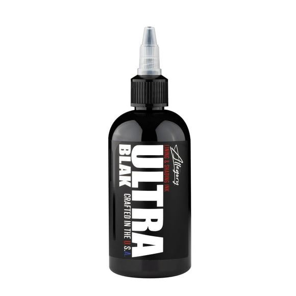 Tinta de tatuaje Allegory Ultra Black Premium Black 60 ml