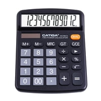 Calculadora De Escritorio Catiga Cd-2786 De 12 Dígitos Con Pantalla Lcd
