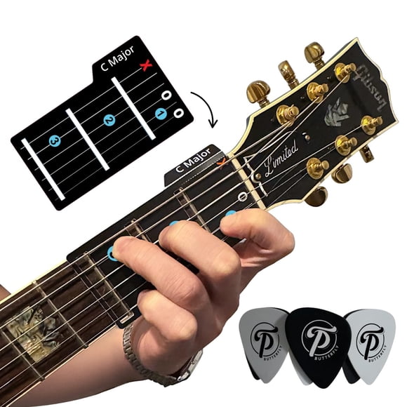 Tarjeta de Acordes para Guitarra Card Chords – Edición Deluxe