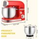 thumbnail image 2 of Batidora Kitchen in the box de 3,2 litros y 6 velocidades, roja, 2 of 3