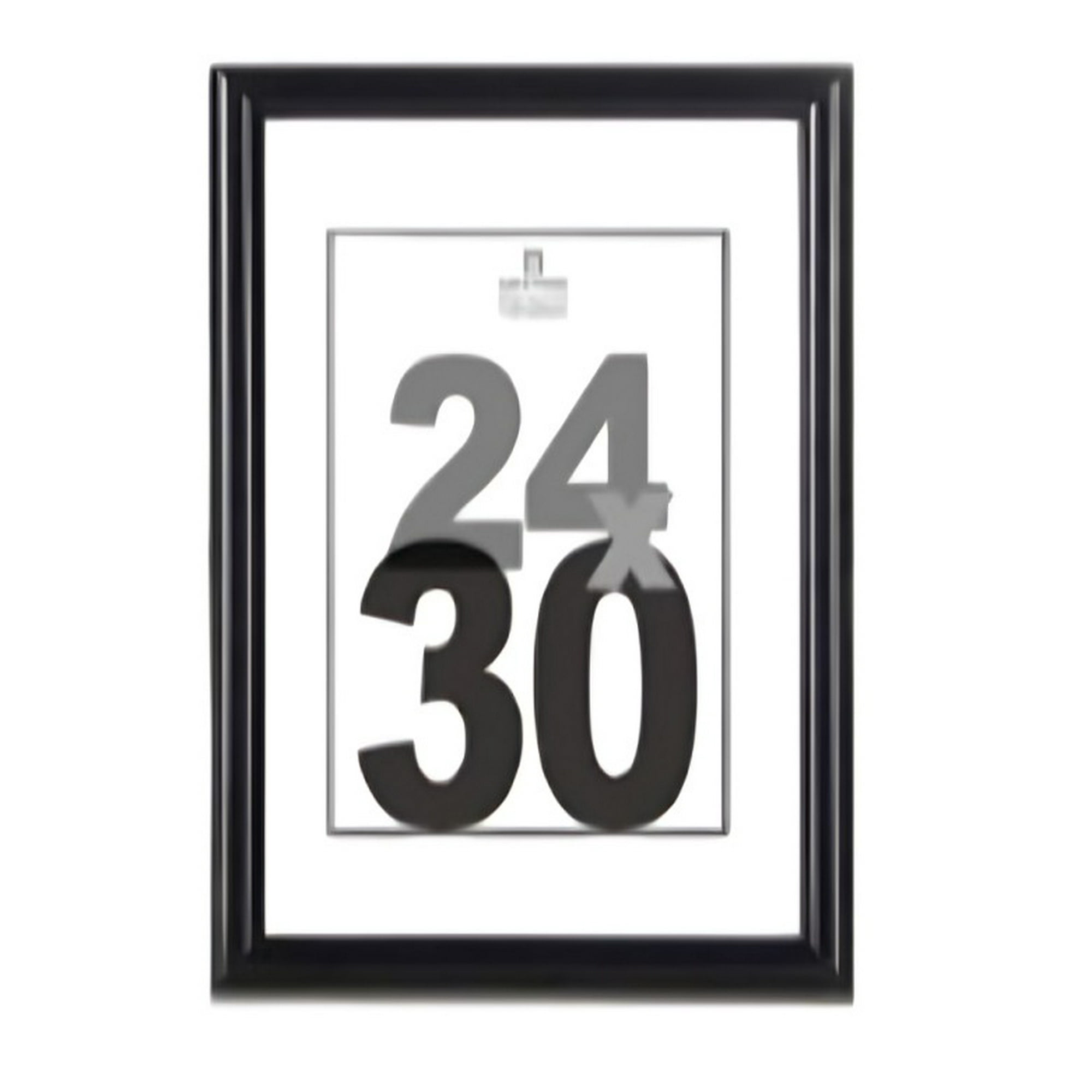 Genérico - Marco De Foto Negro 24x30 Cm