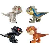 Jurassic World Dinosaurios De Juguete Mattel Gkh02 Pack De 4 Para Niños +4 Años