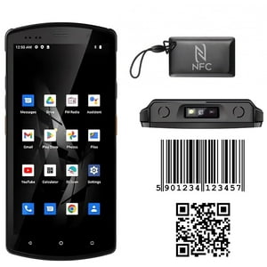 Doogee - Kt-Kp18 Pda Industrial Con Lector De Códigos De Barras, Rfid/Nfc 13.56Mhz, Android 12