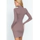 thumbnail image 2 of Vestido Corto Sewater Con Cuello Alto, 2 of 5