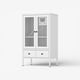 thumbnail image 3 of Casa media para mascotas 2 puertas con vitrina 2 cajones - Linea PET PC-7, 3 of 6