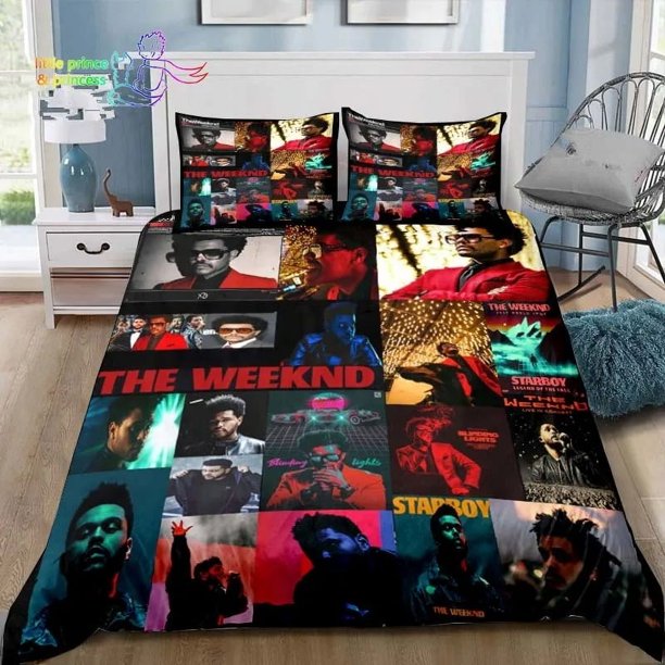XO The Weeknd Bedding Set Bed Set Adult Kid Bedroom Bedding Gift