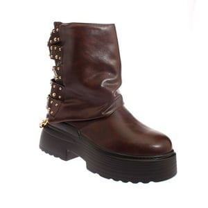 Vía Franca - Botas Café Pand-G