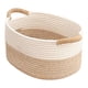 thumbnail image 2 of Cesta Tejida De Cuerda De Algodón Para Organizar Ropa, Revistas Y Cocina, Resistente, 38 X 29 X 19 Cm., 2 of 5