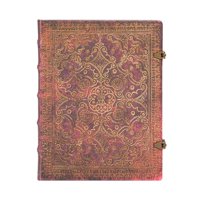Paperblanks - Libreta Equinoxe, Carmine Ultra Tapa Dura Con Lineas