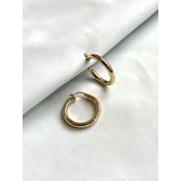 Collarbeauty - Aro Bañado En Oro 18K
