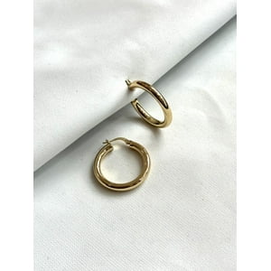 Collarbeauty - Aro Bañado En Oro 18K