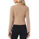 thumbnail image 3 of INSPIRE CHIC Chaqueta Blazer Vintage Steampunk para Mujer con Cuello Alto, Decoración de Botones y Cremallera M Caqui, 3 of 6