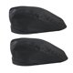 thumbnail image 2 of Gorro De Chef De Algodón Catering Baker Cooking Duckbill Beret Gorra De Golf Negro, 2 of 6