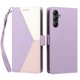 thumbnail image 3 of Funda Cartera Tricolor para Samsung Galaxy A35 5G con Soporte, Morado, 3 of 6