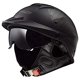 thumbnail image 1 of Casco Medio para Motocicleta LS2 Rebellion 1812 Bandera Negra XL, 1 of 1