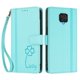 thumbnail image 3 of Funda Cartera Trébol para Xiaomi Redmi Note 9S 4G con Ranuras Tarjetas y Carga Inalámbrica Verde menta, 3 of 6