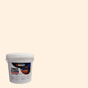 Bmac - Esmalte Al Agua Crema Semibrillo Tineta 4G