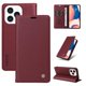thumbnail image 4 of Funda Billetera de Cuero para iPhone 14 Pro con Tarjetero y Soporte - Tapa Magnética Rojo, 4 of 6