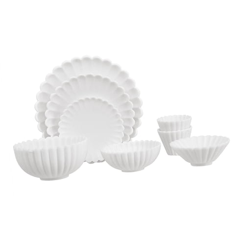 Bothyi - 8X Accesorios De Cocina Para Casa De Muñecas En Miniatura 1/6 Cuenco Para Platos Regalo Para Niños Blanco