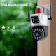thumbnail image 2 of Camara Exterior Seguridad Doble Vision Ip Wifi Baliza Roja, 2 of 3