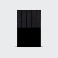 Ivi Home - Respaldo De Cama 1 Plaza Tubular Negro