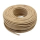 thumbnail image 4 of Cables eléctricos de cáñamo textil, Cable de cuerda de iluminación, 2x0,75mm, 5M, lámpara cubierta de cuerda de cáñamo, Cable trenzado para Kits de, 4 of 5