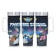 thumbnail image 1 of Robocar Poli Vaso aislado de acero inoxidable con asa, diseño temático, regalo para familia, amigos y fans; incluye pajita y encaja en el portavasos estándar, 40 oz, 1 of 6