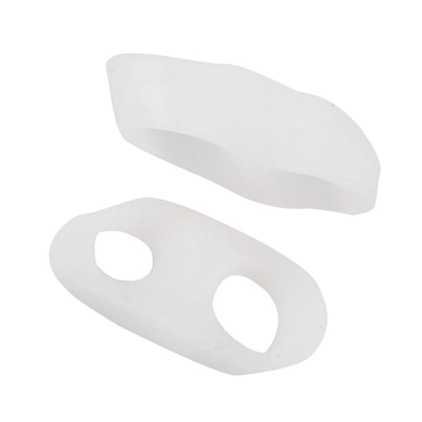 Gel de silicona Mangas para los dedos de los pies Protectores Separador de dedos Proteger del roce Uñas encarnadas blandas Ampollas Alisador