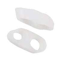 Magideal - Gel De Silicona Mangas Para Los Dedos De Los Pies Protectores Separador De Dedos Proteger Del Roce Uñas Encarnadas Blandas Ampollas Alisador