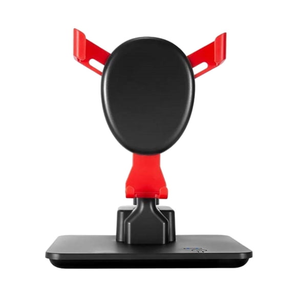 Steps Counter Desk Walking Quick Earning Phone Stand Holder para teléfonos inteligentes , Carga roja de 3 engranajes