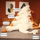 thumbnail image 2 of Almohada de peluche con forma de cisne Srutirbo Giant, blanca, 50 cm, 2 of 6