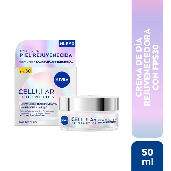 Crema de día Epigenetic Rejuvenecedora FPS30, 50 mL