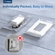 thumbnail image 4 of Interruptor de luz Amico unipolar 15 A 120/277 V con certificación UL, blanco, 4 of 7