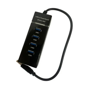Genérico - Hub Multi Usb 3.0 Adaptador 4 Puertos