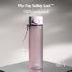 thumbnail image 3 of Botella de agua KIVY Slim de 946 ml con tapa abatible a prueba de fugas, sin BPA, 3 of 8