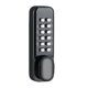 thumbnail image 4 of Cerradura De Puerta Mecánica Cerradura De Puerta Con Teclado Mecánico Para Cocina Balcón Exterior Negro, 4 of 5