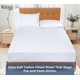 thumbnail image 5 of Sábana Bajera Royale Linens Twin 100% Algodón Orgánico Blanco, 5 of 9