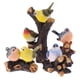 thumbnail image 1 of Adornos animales del pájaro de la resina 4pcs, decoración del balcón, decoración al aire libre interior, 1 of 3
