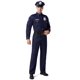 thumbnail image 3 of Disfraz de Policía Adulto Azul – Spooktacular Creations, 3 of 6